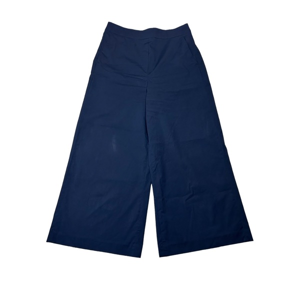 ARITZIA BABATON Manolo Wide Leg Pants in Navy Size 6 - Picture 2 of 11